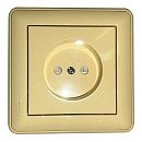 Розетка СУ без заземления с защитными шторками в сборе (слоновая кость) W59 SE УЦЕНКА