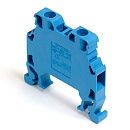 Клеммник на DIN-рейку 4мм2 MRK 4S (синий) (0915) ONKA