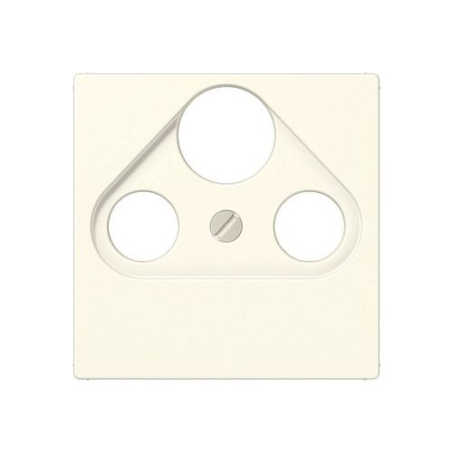 Накладка для универсальной SAT-TV-FM розетки термопласт (слоновая кость) ECO Profi JUNG