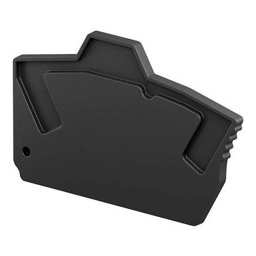 Торцевой изолятор EK2.5 для втычных клемм ZK2.5..ZK6 (только 2-х зажимных) TE Entrelec Rus