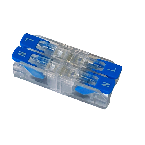 Клемма соединительная рычажковая 2 пин 0.5-4.0мм2 Mono 221-2-2P SINEYI