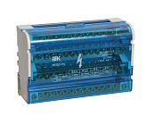 Шина "0" в корп. на динрейку (кросс-модуль) ШНК 4х15 3L+PEN (ИЭК)