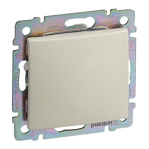 Кнопка 10А 230В (слоновая кость) Valena Classic Legrand/Daccord (774311)