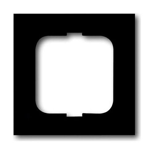 BJE Рамка 1 пост (черный бархат) Future Linear (1754-0-4532)