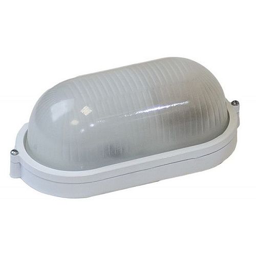 Светильник накаливания настенно-потолочный без решетки 100Вт Е27 IP54 НБП 04-100-001 УЗ Свет овал белый