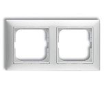 Рамка 2 поста 2512-94 (альпийский белый) Basic 55 ABB