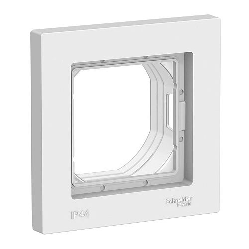 Рамка 1 пост IP44 (белый) ATLASDESIGN AQUA SE