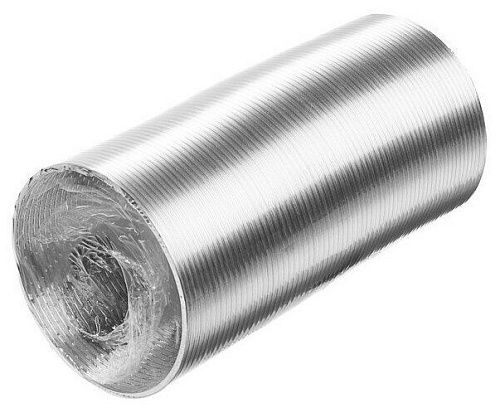 Воздуховод гибкий алюминиевый гофрированный ø125мм L до 3м (12.5ВА.) ERA