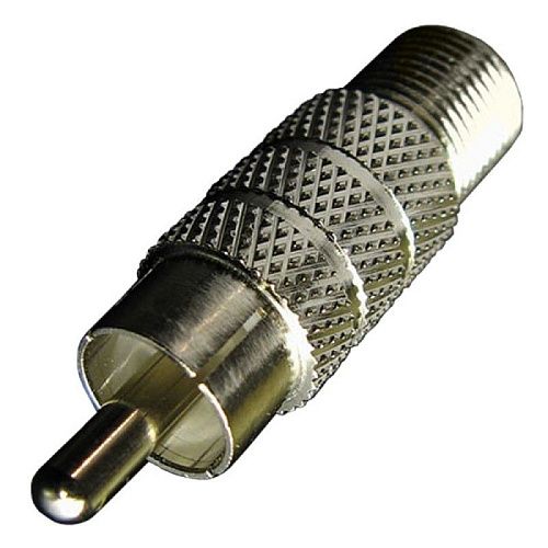 Переход RCA штекер - F-розетка (R108) LANS