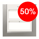 Лицевая панель для бокса поста централизации на 12 модулей 2 ряда Т1292 Zenit ABB УЦЕНКА