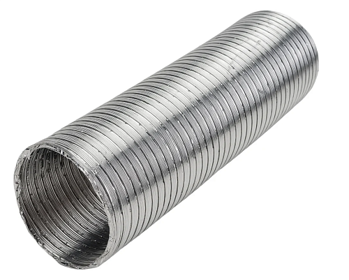 Воздуховод гибкий алюминиевый гофрированный ø100мм L до 1.5м (10ВА1.5.) ERA