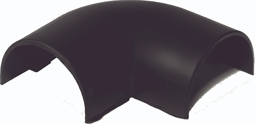 Угол плоский для кабель-канала 30х13 (антрацит) MultiSet SE