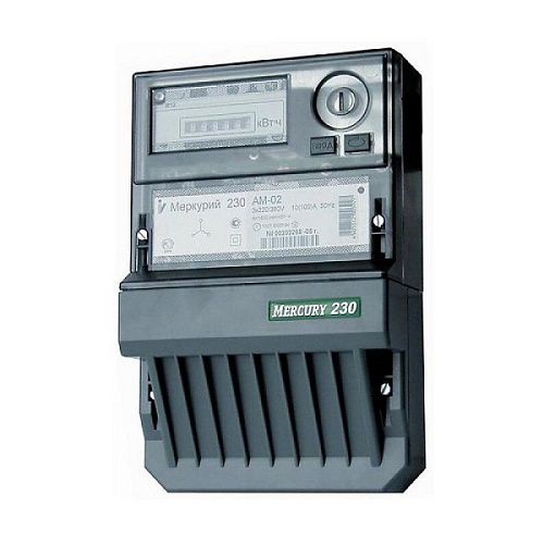Счетчик электроэнергии Меркурий 230 АR-02 R 10-100А 380В трехфаз однотар на монтаж.плату Инкотекс дата выпуска 6-11мес