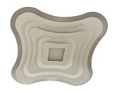 Светильник светодиодный накладной 813А 75Вт 2700-6400K 7500Лм Ø520х70мм IP20 с пультом 1920 Декор белый круг