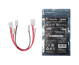 Набор коннекторов для светодиодных лент 2835/120SMD и 5050 IP20 с возможностью изгиба  (1уп=3шт) GAUSS 251204000