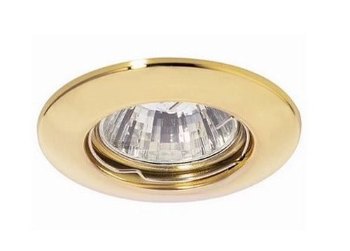 Светильник точечный неповоротный SFERA 51 0 04 50Вт GU5.3 Ø75х45мм Øотв.55мм IP20 R51/s ITALMAC золото