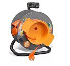 Удлинитель на катушке У10-027 термо 1 гнездо 40м ПВС 3х1.0 с/з 2200Вт 10А UNIVersal