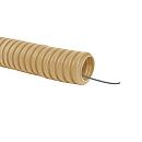 Труба гофрированная ПВХ 25мм (сосна) с зондом легкая Промрукав