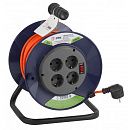 Удлинитель на катушке RP(x)-4e(s)-3х1.0-20m 4 гнезда 20м ПВС 3х1 с/з ЭРА Б0043054