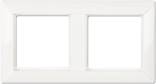 Рамка 2 поста (белый) ECO Profi Standart JUNG