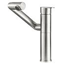 Смеситель кухня MELODIA Perfetto из нерж.стали д.35мм излив регулируемый по высоте MDV30202ss