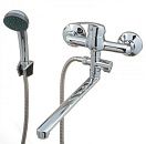 Смеситель ванна Ex-Promt Simple картридж д.35 мм длинный излив 300 мм Ex131.3-04 (Гарантия 5 лет)