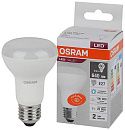 Лампа светодиодная рефлектор LV R63 8SW/865 230VFR E27 640lm матовая OSRAM Лампа светодиодная рефлектор LV R63 8SW/865 230VFR E27 640lm матовая OSRAM