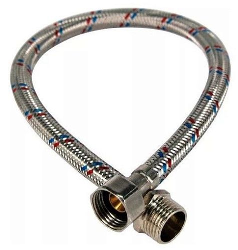 Подводка для воды 1/2" 40см в/н (нержавеющая сталь) TР-сантехника (26556/01.01-40)