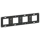 Суппорт для рамки на 4 поста 8/10 модулей 4х2 модулей Batibox для Mosaic/Celiane Legrand (80254)