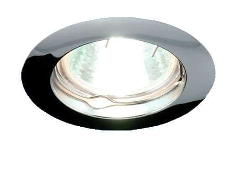 Светильник точечный неповоротный GAMMA 51 0 05 50Вт GU5.3 Ø75х45мм Øотв.65мм IP20 ITALMAC хром