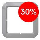 Рамка 1 пост (алюминиевый металлик) DELTA VITA Siemens (5TG1161) УЦЕНКА Рамка 1 пост (алюминиевый металлик) DELTA VITA Siemens (5TG1161) УЦЕНКА