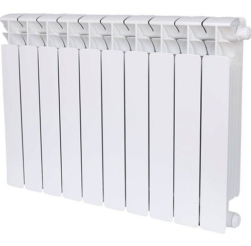 Радиатор биметаллический 10 секций нижнее правое подключение VENTIL BVR BASE 500 RIFAR 