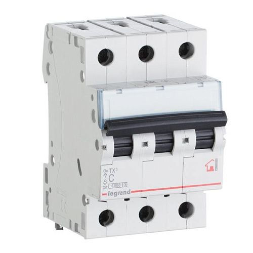 Автоматический выключатель 3п С16 6.0кА TX3 Legrand (404056)