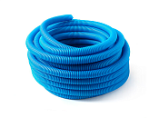 Труба  защитная гофрированная для труб 16мм (синий) Dн 25мм (50м) PRO AQUA FLEXI GUARD