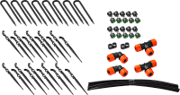 Расширительный комплект для системы капельного полива от водопровода на 20 растений GRINDA