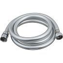 Шланг д/душа 175cm 1/2"*1/2"конус ПВХ серебро SILVER MELODIA MKP34435BL 