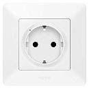Умная розетка с заземлением (белый) Valena Life Netatmo Legrand (752194)