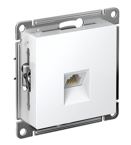 Розетка PC RJ45 категория 5е (белый) ATLASDESIGN SE