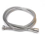 Шланг для душа 150см 1/2"х1/2" конус имп/имп нержавеющая сталь Ø14мм двойной зажим STANDART MELODIA 20331