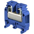 Клеммник на DIN рейку 16.0мм2 (синий) TE Entrelec Rus