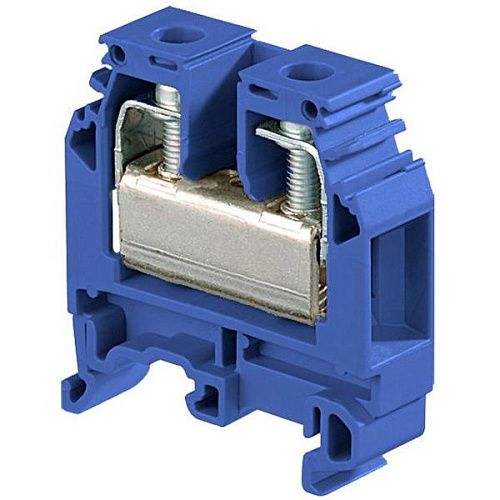 Клеммник на DIN рейку 16.0мм2 (синий) TE Entrelec Rus