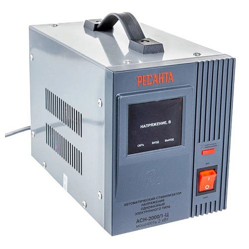 Стабилизатор АСН-2000/1-Ц 140-260В 220±8% IP20 напольный РЕСАНТА