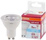 Лампа светодиодная S PAR16 5036 5Вт 840 4000К 350Лм GU10 4058075403406 OSRAM