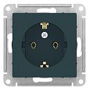 Розетка 1-я с/з 16А (изумруд) ATLASDESIGN SE Розетка 1-я с/з 16А (изумруд) ATLASDESIGN SE