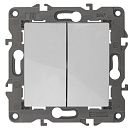 Выключатель 2кл 10АХ (белый) Elegance ЭРА 14-1104-01