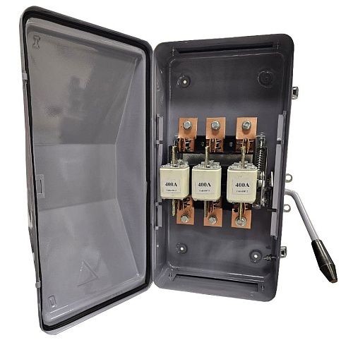 Ящик силовой ЯБ-3-400-2 У3 на 400А IP54 с ПН2 с рубильником МЗЭМИ