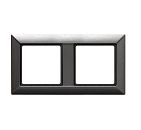 Рамка 2 поста (антрацит) ECO Profi JUNG Рамка 2 поста (антрацит) ECO Profi JUNG