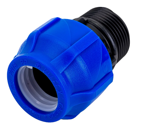 Муфта с наружной резьбой 25х1" PE VF 121001125100 