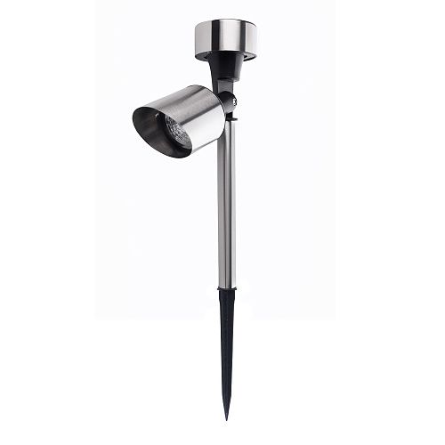 Светильник светодиодный садово-парковый на солнечной батарее USL-C-690/MT375 SPOT SET24 1LED 375х55мм IP44 Uniel нерж.ст