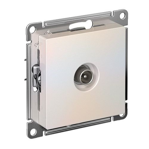 Розетка TV антенна коннектор (жемчуг) ATLASDESIGN SE